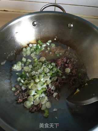 肉末菠菜的做法步骤:6