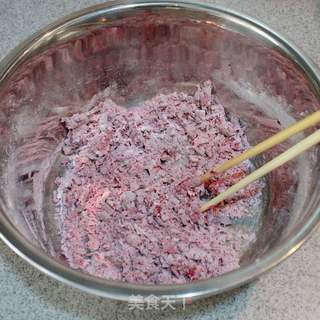 美食如花般绽放-----双色玫瑰馒头的做法步骤:4