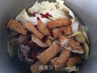 大白菜豆腐炖大骨的做法步骤:5