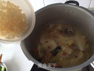 大白菜豆腐炖大骨的做法步骤:8