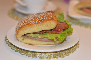 法风烧饼的做法步骤:16