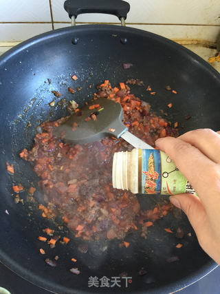 牛肉番茄意大利面的做法步骤:7