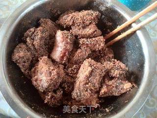 粉蒸排骨的做法步骤:10