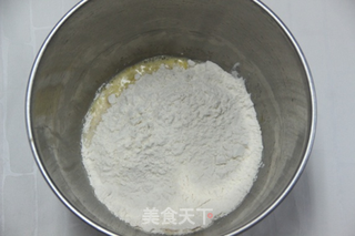 红豆土司的做法步骤:3
