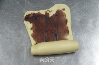 红豆土司的做法步骤:6