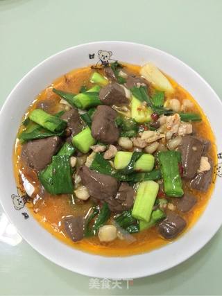 蒜香猪血的做法步骤:14