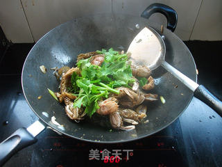 椒香濑尿虾的做法步骤:7