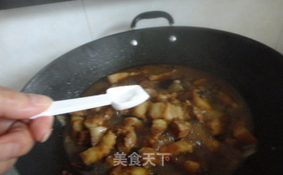 杏鲍菇红烧肉的做法步骤:13