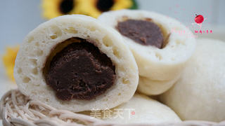 豆沙包的做法步骤:13