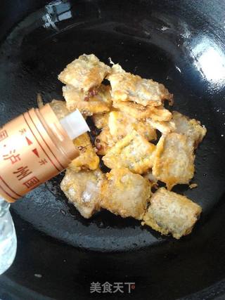 醋焖带鱼的做法步骤:4