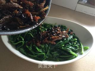 鲮鱼麦菜的做法步骤:5