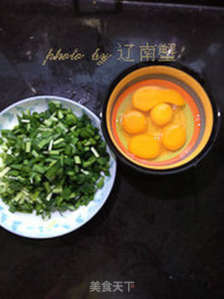 韭菜炒蛋的做法步骤:2