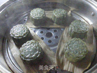 艾草糯米糕的做法步骤:12