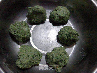 艾草糯米糕的做法步骤:7