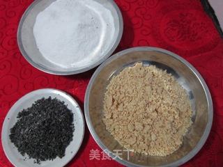 花生芝麻馅汤圆的做法步骤:4