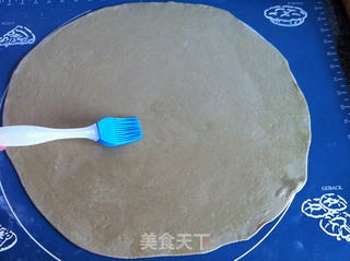 抹茶葱花饼的做法步骤:4