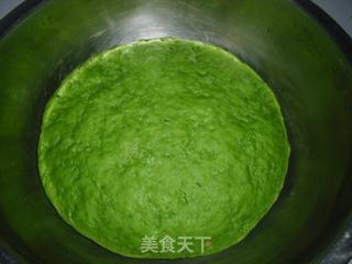 翡翠酱肉包的做法步骤:9