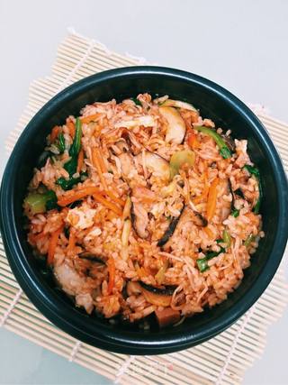 石锅拌饭的做法步骤:12