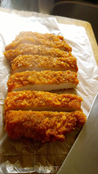 日式咖喱猪排饭的做法步骤:4