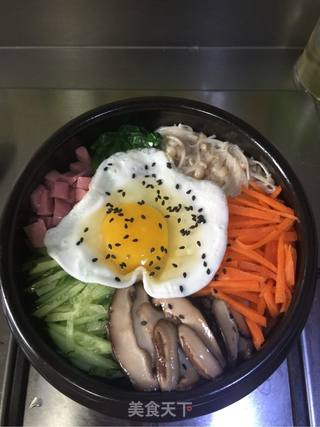 石锅拌饭的做法步骤:9