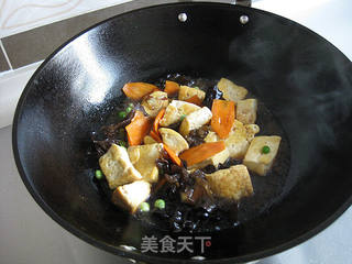 家常烧豆腐的做法步骤:11