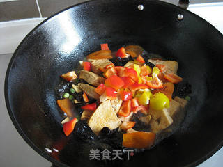 家常烧豆腐的做法步骤:12