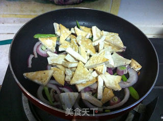 回锅豆腐的做法步骤:6