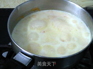 牛奶南瓜羹的做法步骤:7