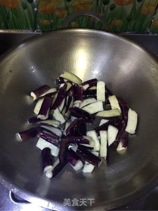 鱼香茄子的做法步骤:3