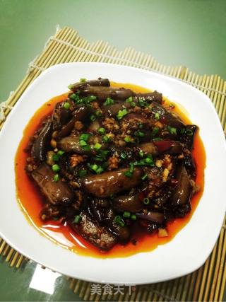 鱼香茄子的做法步骤:12