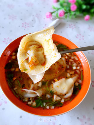 牛肉大葱馄饨的做法步骤:10