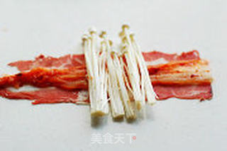韩风来袭:韩式泡菜肥牛卷的做法步骤:2