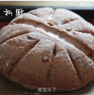 【核桃蔓越莓软欧包】——幸福手作乡村面包的做法步骤:4