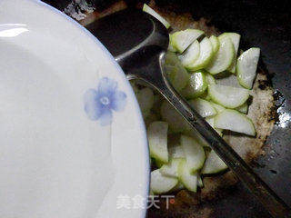 双鲜雪菜炒夜开花的做法步骤:6