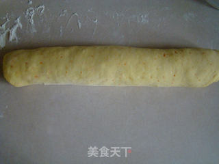 香橙面包卷的做法步骤:9