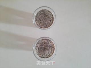 黑芝麻奶酪布丁 【甜品也可以很养生】的做法步骤:10