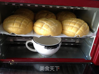 10L烤箱之巧克力馅菠萝面包的做法步骤:21