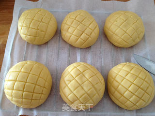 10L烤箱之巧克力馅菠萝面包的做法步骤:20
