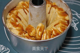 【奶油焦糖手撕包】:享受吮指的乐趣的做法步骤:12