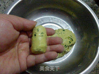 烤香肠韭菜玉米卷的做法步骤:8