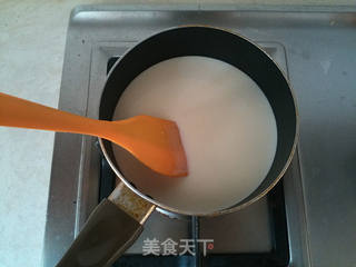黑芝麻奶酪布丁 【甜品也可以很养生】的做法步骤:4