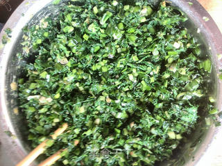 春天的味道---荠菜水饺的做法步骤:7