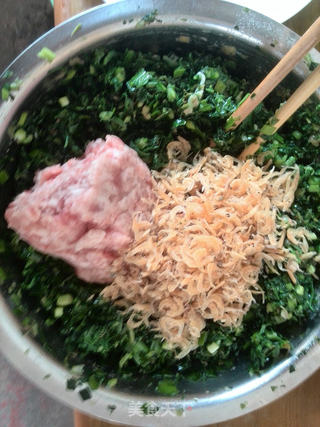 春天的味道---荠菜水饺的做法步骤:8