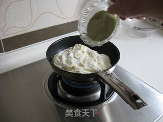 抹茶花生牛轧糖的做法步骤:5