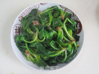 上汤菠菜的做法步骤:3