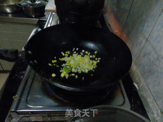五彩黄金蛋炒饭的做法步骤:6