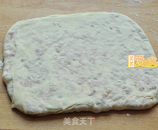 怎样做令人垂涎三尺的山东名吃【烫面千层牛肉饼】的做法步骤:13