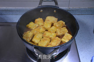 酱香锅塌豆腐的做法步骤:8