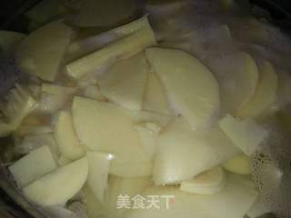 水煮海鲜肉片的做法步骤:5