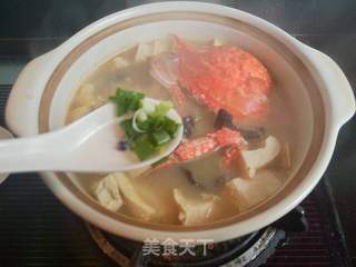 冻豆腐肓蟹煲的做法步骤:8
